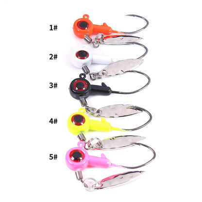 5 pack Round Jig Head 1/8 oz