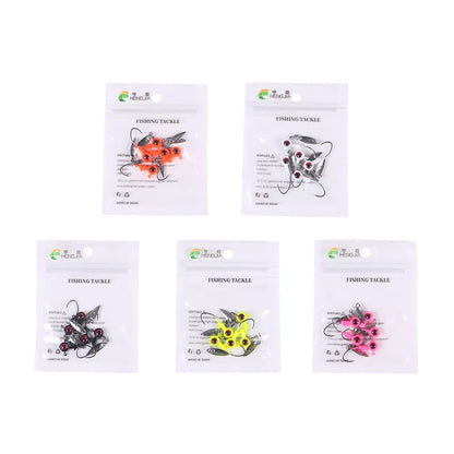 5 pack Round Jig Head 1/8 oz