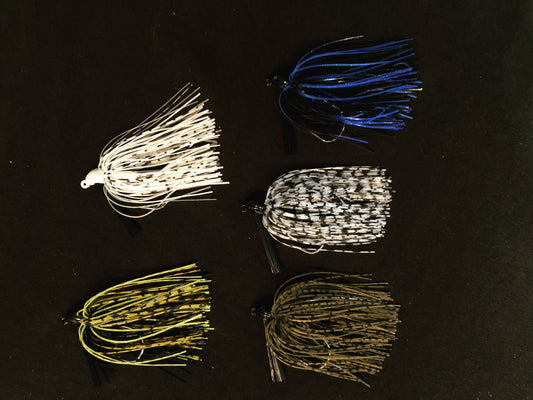 3/8 oz Tungsten football head jigs